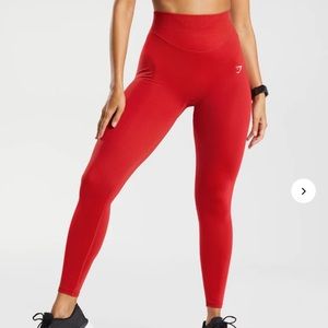 Sweat seamless sculpt leggings salsa red